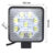 Farol De Milha Led Quadrado 9 Leds 12v 24v 27w Off Road