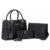 Kit Bolsa Media Transversal + Bolsa Pequena Balada Fivela enfeite + carteira
