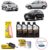 Kit Troca De Oleo Filtros Ford Ecosport Fiesta Ka 1.0 1.6 Zetec Rocam 15w40 Motorcraft Semisintético