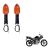 Pisca Seta Moto Xtz 250 Lander Laranja Par