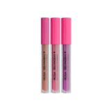 Kit batons Rosa Selvagem – Nude 2, Beterraba e Roxo