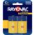 Pilha Zinco C Rayovac Bateria Carvão Média LR14 Amarelinha 2 unidades