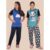 Kit 2 Pijamas Feminino Virginia Manga Curta Suede