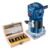 Tupia Bosch Gkf 550 550w 220v E Kit Fresas P/ Madeira 6 Pcs