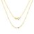 Corrente de Ouro 18k Elos coração com 3mm modelo Feminino