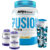 KIT Fusion Protein 900g + PREMIUM Creatina 100g + PREMIUM Glutamina 100g + Coqueteleira – BRNFOODS