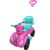 Quadriciclo 1 a 3 Anos – Até 35kg Carro Passeio Menina – Ajuste Altura e Profundidade Haste Aluminio – QUEEN SHOP