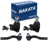 Kit 2 Pivôs + 2 Terminal Direção Palio 2000/2017 Uno Siena Strada Mobi Fiorino Doblo Nakata
