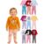 Kit Sortido 6 Peças de Roupas Feminino Infantil Inverno e Meia estação ou 4 Peças de Roupa Menina