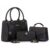 Kit Bolsa Feminina Media E Pequena Transversal Com Carteira