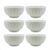 Cumbucas de porcelana 500ml CANELADA grande – 06 unidades
