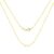 Corrente de ouro 18k piastrine 45cm Ouro 18k