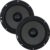 Par de Auto Falantes 6 Polegadas Mid Bass Grave Le Son D-Bass 200W 4 Ohms Som Carro Porta Caixa Bob