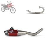 Escapamento Escape Para Moto Powercore 4 Pro Tork Xtz 250 Lander 2009 Até 2017