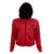 CASACO FLAMENGO FEMININO DRY ACADEMIA (VERMELHO)