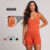 Macaquinho fitness feminino poliamida estilo para seu treino ou look casual zero transparência