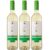 Kit 3 un Vinho Verde Branco Portugues CAP Meio Seco 750ml  leve e Refrescante