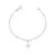 Pulseira de prata 925 com Pingente de Estrela
