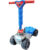 Patinete   Menino 4 rodas Spider  ️ Aranha – 2 a 5 anos – 4 Alturas Dobrável – Inmetro – QUEEN SHOP