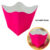 10~60 KIT CACHEPÔ FESTA ROSA NEON 9X9X7CM VAZO DECORAÇÃO 2.61 ( NC TOYS CACHEPÔ )