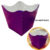 10~60 KIT CACHEPÔ FESTA ROXO 9X9X7CM VAZO DECORAÇÃO  2.12   ( NC TOYS CACHEPÔ )