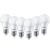 Kit 6 Lâmpadas Led Bulbo A55 9w Bivolt E27 3000K Philips