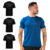 Kit 3 Camisetas Masculinas Dry Fit Academia Tech Treino Corrida Anti-Suor Sortida
