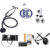 Kit Ap. Pressão Bic P.a. med Esfigmomanômetro + Estetoscópio Efficace BLACK TOTAL