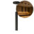 Kit 02 Pendente Tubo Cilindro 30cm Alumínio P/ Led Mr11 Gu10