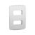Placa 4×2 2 Postos com Suporte Miluz – Schneider