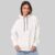Moletom Canguru Streetwear 3 Cabos Off White