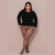 Meia Calça Plus Size Marrom Térmica Feminina Peluciada Inverno Quente Conforto