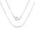 Corrente Masculina Prata 925 Piastrine 70cm 1.5mm