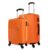 Kit mala de viagem Laranja pequena e média Zug Swiss Move