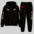 Kit Conjunto Moletom Canguru e calça moletom Com Capuz sasuke uchiha sharingan Streetwear Personalizado