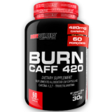 Burn Caff 420mg – Pote 60 Cápsulas – Mais energia e foco – Bodybuilders