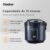 Gaabor 700W Panela de Arroz Azul Marinus com Capacidade para 10 Xicaras  5L RC-50M01A