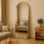 Espelho Base Reta Grande Corpo Inteiro 150x60cm Com Moldura Alumínio Para Quarto Sala Decorativo