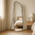 Espelho Orgânico Corpo Inteiro Grande 150x60cm Com Moldura Alumínio Pinterest Quarto Sala Decorativo