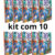 Kit com 10 Livros 365 Histórias Bíblicas para Ler e Ouvir com QR Code