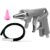 Pistola Jateamento Jato De Areia Rosca 1/4 Npt Sucção Com Mangueira Btjt1000 The Black Tools