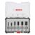 Jogo Fresas Retas Bosch Standard 6 Pcs Encaixe 6mm