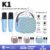 Caixa De Som Com Microfones Karaokê Alto-falante 5w Portátil Bluetooth 5.0 Alta Qualidade de Som