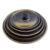 Tampa De Aluminio Preto Craqueado Avulsa Para Panelas E Frigideiras Para Sua Cozinha 14 a 24cm