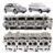 Cabeçote Gol Parati 1.0 8v G2 G3 At Mi 97 98 99 00 01 *novo*