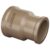 Kit com 25 Luvas Reducao Soldavel Com Rosca (Lr) 20mm X 1/2” Fortlev