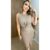 Vestido Femenino Midi Elegante linho