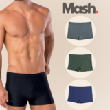 Sunga Boxer Mash Lisa Forrada com Cordão de Regulagem Masculina Adulto Moda Praia FPS 50