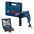 Furadeira Impacto Parafusadeira Bosch GSB 13 RE 750w 220v + Brocas e Bits X-Line 33 PCs + Maleta