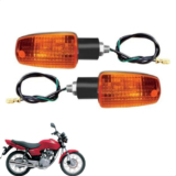 Pisca Seta Moto Para Honda Cg Titan Adapta 125 150 Par Promoção